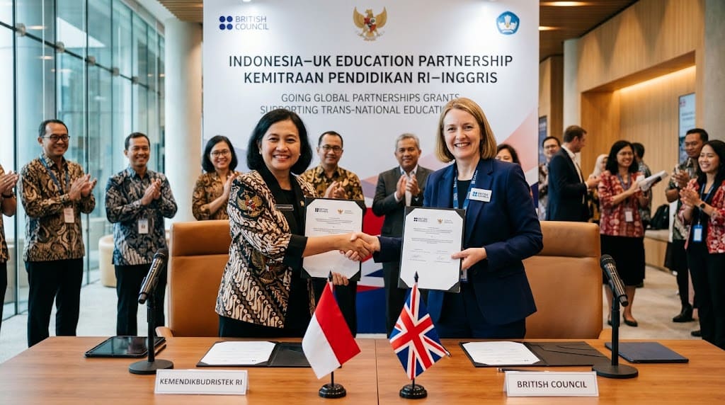 Kemitraan Pendidikan RI-Inggris Makin Kuat, British Council Kucurkan Dana Hibah Rp470 Juta per Proyek Kampus